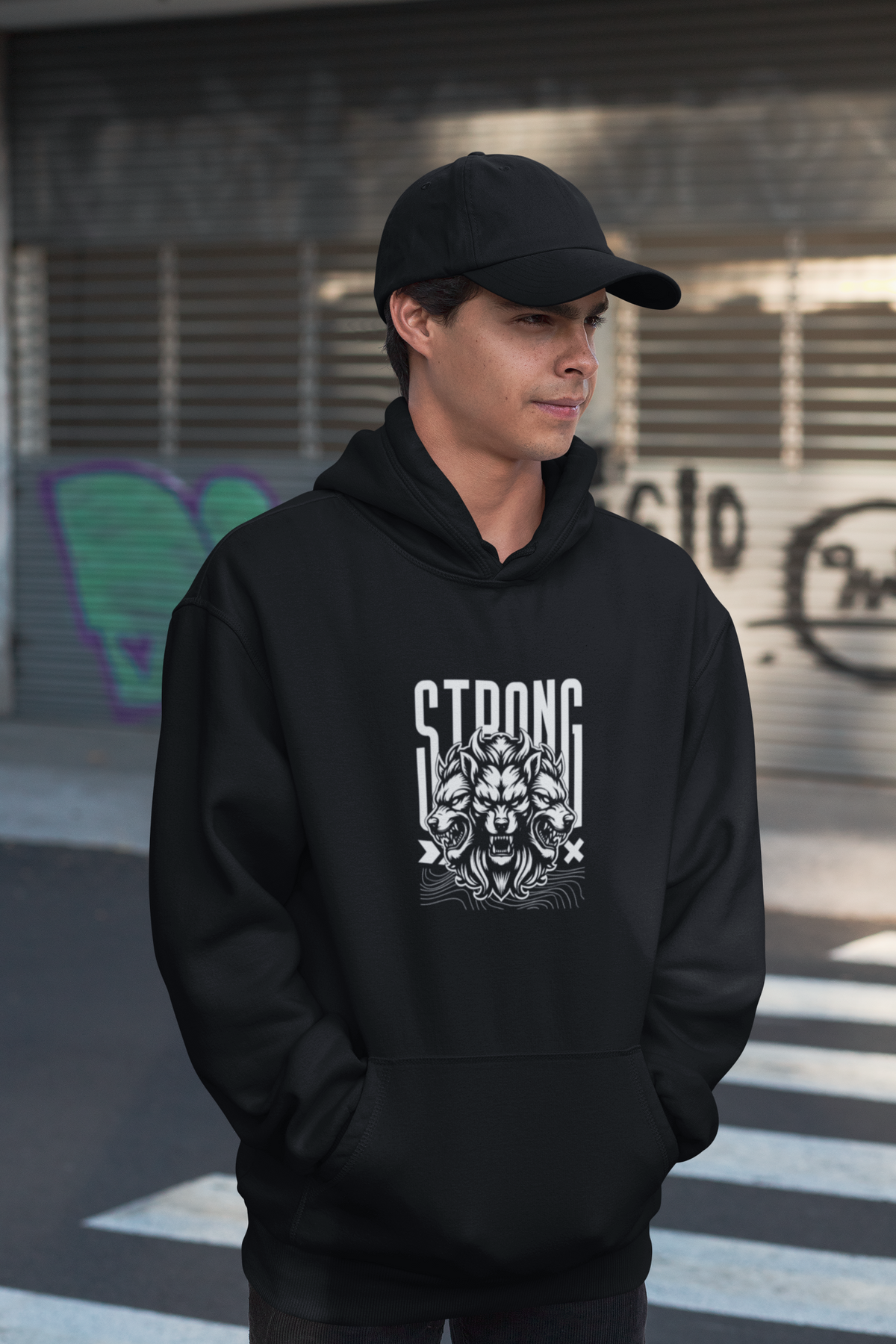 Strong Oversized Unisex Hoodie