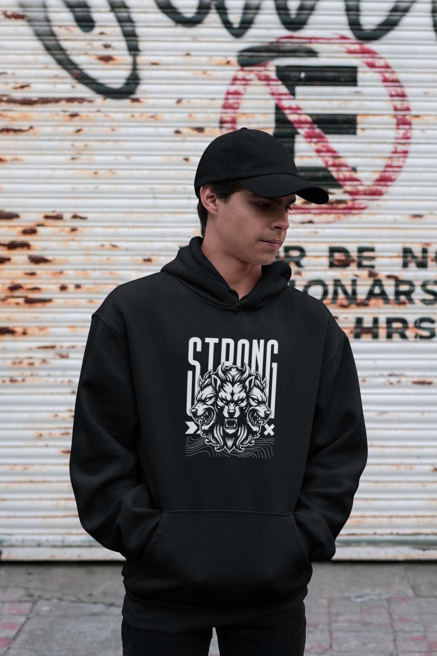 Strong Oversized Unisex Hoodie